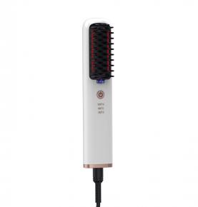 Anion red light straight hair comb